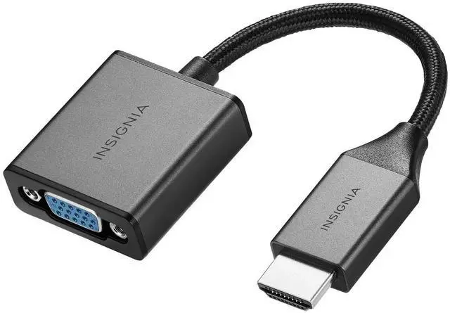 Alt view image 5 of 5 - Insignia HDMI-to-VGA Adapter, Model: NS-PG95503, Black