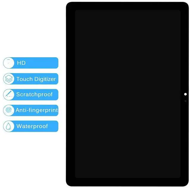 Alt view image 2 of 5 - LCD for  Fire HD10 Kids Pro 2023 TG425K Screen Replacement for  Fire HD10 2023 10.1" LCD Display Touch Screen Digitizer Assembly Repair Kit with Tools(Black)