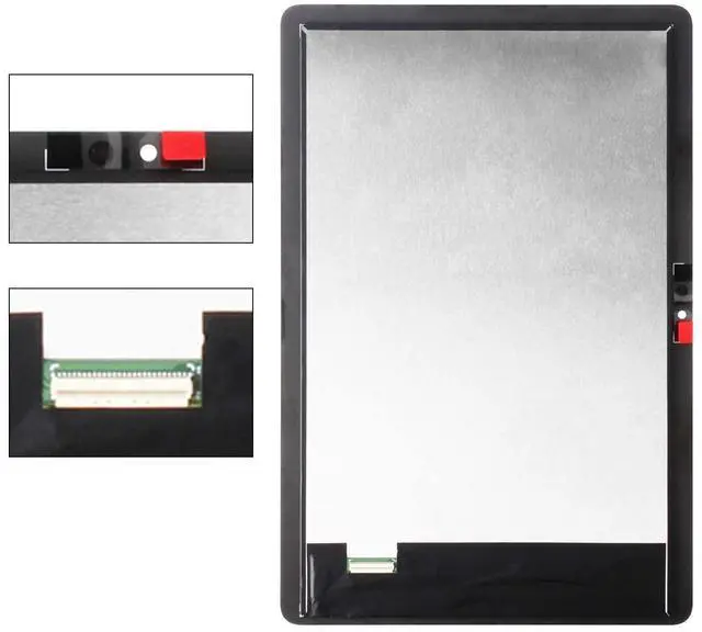 Alt view image 3 of 5 - LCD for  Fire HD10 Kids Pro 2023 TG425K Screen Replacement for  Fire HD10 2023 10.1" LCD Display Touch Screen Digitizer Assembly Repair Kit with Tools(Black)