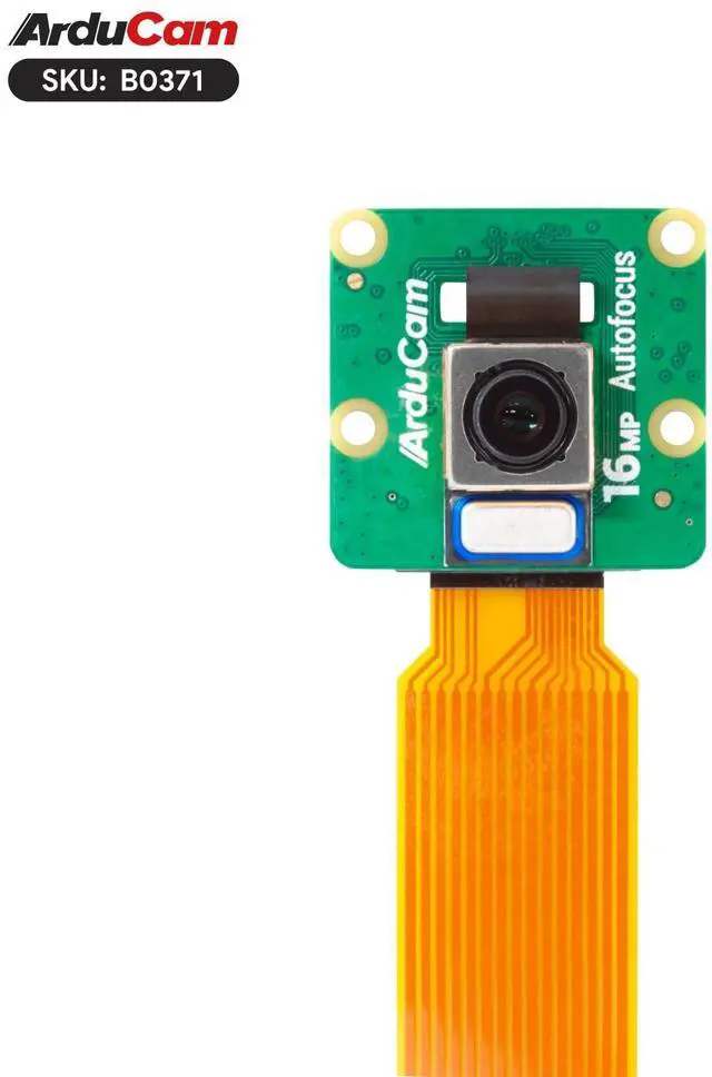 Alt view image 2 of 5 - Arducam IMX519 Autofocus Camera Module for Raspberry Pi, 16MP AF Pi Camera Compatible with Raspberry Pi 5/4B/3B+, Zero 2 W