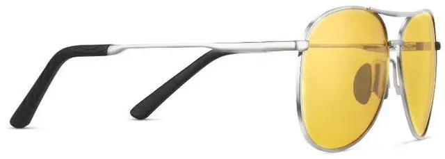 Alt view image 2 of 3 - Anmcha Blue Light Blocking Gaming Glasses ESports Computer Gamer GlassesAmber Gaming Glasses-Anti Glare for Better Sleep (J (1 Pack) silver frame, Total frame: 135Millimeters)
