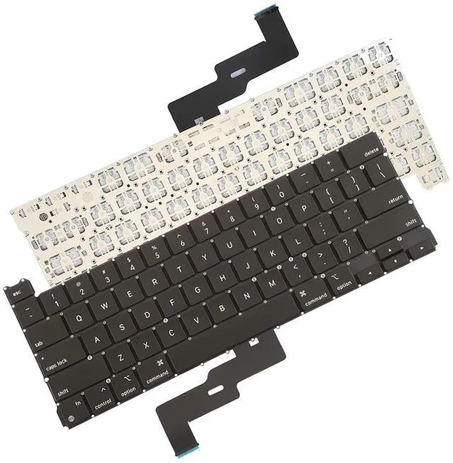 Alt view image 3 of 5 - New Keyboard (US English) + Screws Kit EMC 3578 Replacement for MacBook Pro 13" A2338 2020 Keyboard US Layout