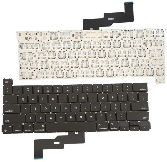 Alt view image 4 of 5 - New Keyboard (US English) + Screws Kit EMC 3578 Replacement for MacBook Pro 13" A2338 2020 Keyboard US Layout