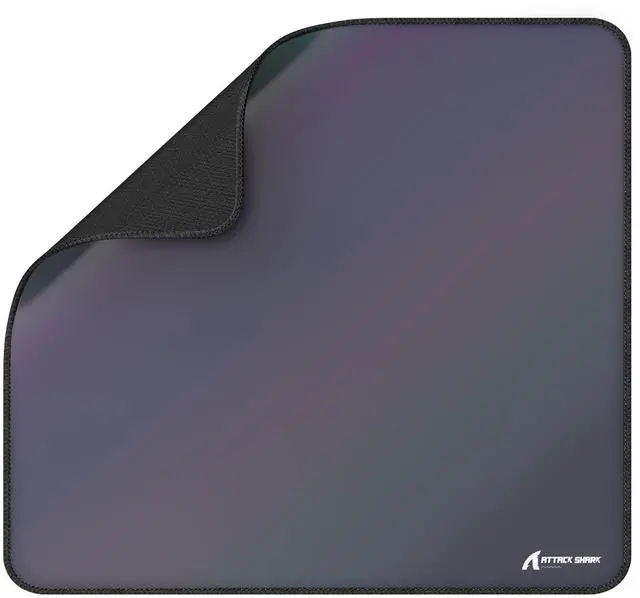 Main image of ATTACK SHARK CM03 Pro Gaming Mouse Pad for Esports Speed Large Mouse mats for Waterproof Surface and Anti-Slip Rubber Base Size L Holographic Laminate 17.72" x 15.75" x 0.16" Gradual Gray