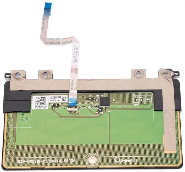 Alt view image 5 of 5 - New Touchpad Module Board Cable Replacement for Dell XPS 13 9350 9360 Trackpad P6CK7 0P6CK7 GP4PR 0GP4PR TM-P3038 NBX0001QY00
