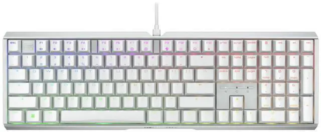 Main image of CHERRY XTRFY MX 3.1 Mechanical Wired Gaming Keyboard | New MX2A Switches (White, MX2A Silent Red)