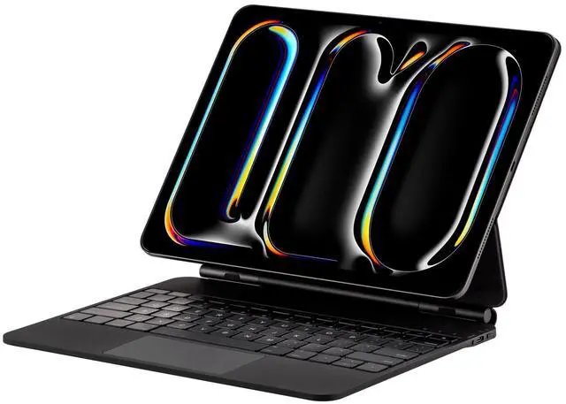 Main image of Dolpking Magic Keyboard Case for iPad Pro 11-inch (M4, 2024), Keyboard Case for iPad Pro 11 with Multi-Touch Trackpad, Floating Cantilever Stand, Backlit Keys - Black