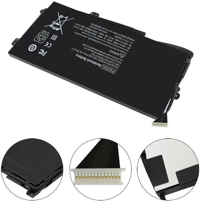 Alt view image 2 of 5 - SKY BOY PX03XL Notebook Battery for HP Envy 14 Touchsmart M6 M6-K M6-K125DX M6-K015DX M6-K025DX M6-K010DX M6-K022DX 14- K112NR 715050-001 714762-1C1 TPN-C109 TPN-C110 TPN-C111 HSTNN-LB4P M6-k088CA