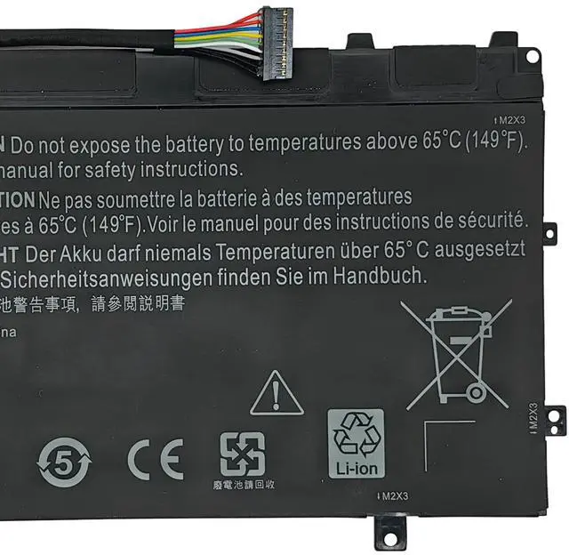Alt view image 3 of 5 - FCZFCZ 271J9 Battery Replacement for Dell Latitude 13 7000 7350 Series 0271J9 3WKT0 GWV47 MN791 0GWV47 0MN791 YX81V 11.1V 30Wh 2500mAh 3-Cells