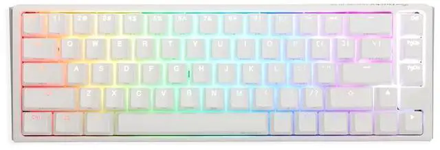 Main image of Ducky One 3 SF Pure White 65% Hotswap RGB Mechanical Keyboard (Cherry MX Silent Red)