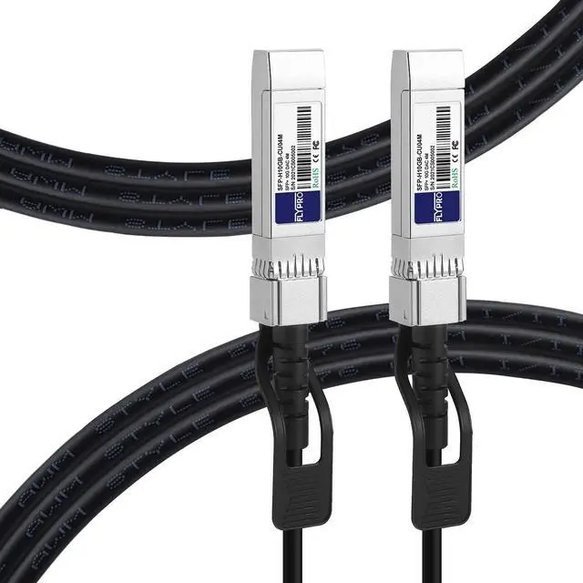 Main image of FLYPROFiber- 10G SFP+ DAC Cable 4M, 10G Passive Direct Attach Copper DAC Twinax Cable Compatible with Cisco SFP-H10GB-CU4M, Ubiquiti, Netgear, Mikrotik, D-Link, Intel, Supermicro and More