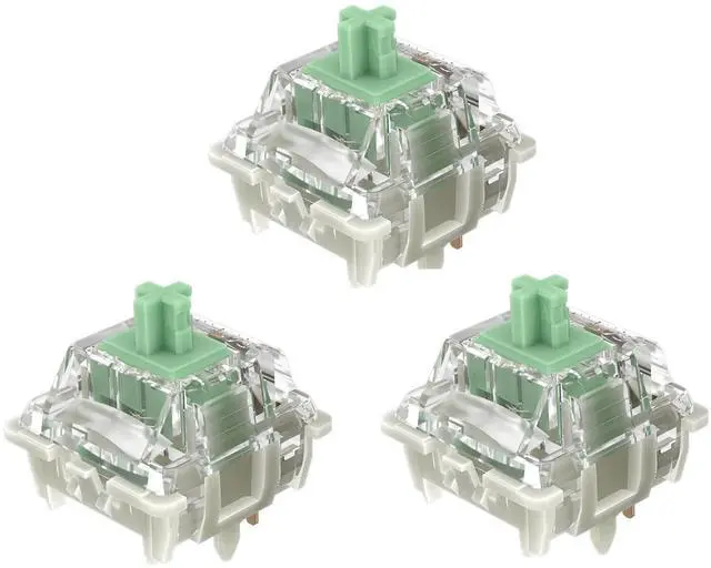 Main image of GATERON Baby Kangaroo 2.0 Switches for MX Mechanical Keyboard, 5-Pin 59gf Heavy Tactile RGB 22mm Dual-Stage Spring Factory Pre-lubed Switches(Baby Kangaroo 2.0,108Pcs)
