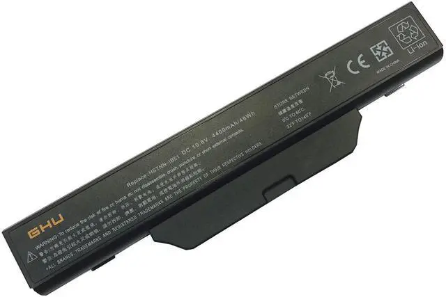 Alt view image 2 of 5 - GHU New Battery HSTNN-LB51 HSTNN-IB52 HSTNN-IB51 HSTNN-IB62 451086-121 451085-141 Compatible with HP Compaq 510 511 550 610 Series Notebook 6720S 6730S 6730 6735S 6820S 6830S