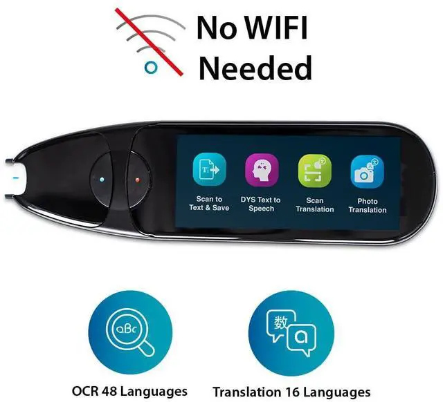 Alt view image 2 of 5 - IRISPen Air 8:no WiFi,Scanner,Translation Pen,Reading Pen,Translator 16 Languages Offline,Pen Scanner OCR 48 Languages Offline,APP Dyslexia 9 Languages Text-to-Speech,Readiris PDF Win Mac iOS Android