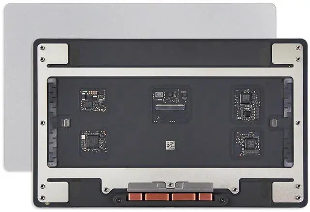 Alt view image 2 of 5 - iPartsleader Trackpad with Flex Cable Compatible for MacBook Pro Retina 16" A2141 Touchpad Replacement and Tool kit 821-02250-A EMC 3347 Late 2019 (Silver)