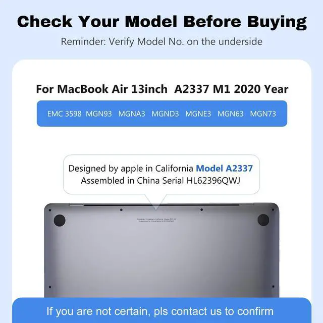 Alt view image 2 of 5 - JYY A2681 Screen Replacement for Mac14,2 MacBook Air 13.6" M2 2022 A2681 EMC 4074 13.6 inches 2560x1664 Full LCD Screen Display Complete AssemblySilver