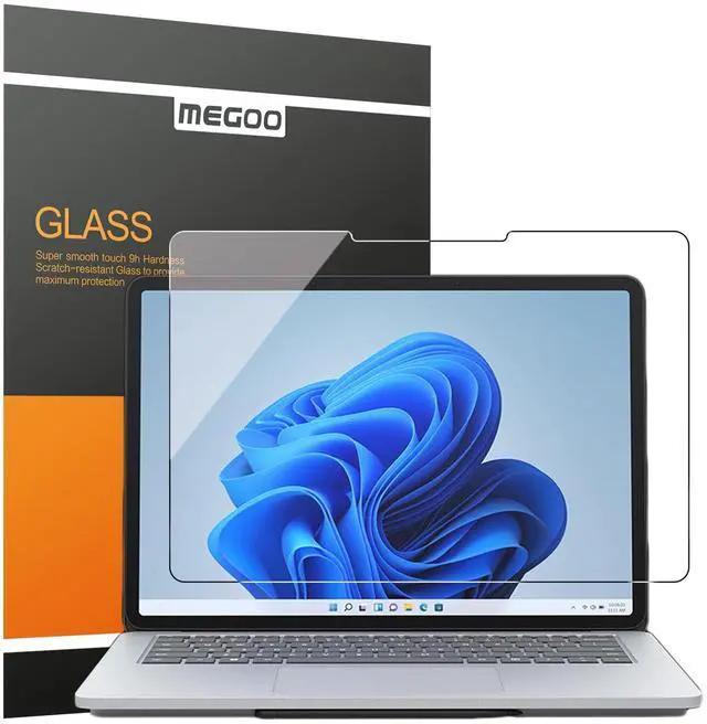 Main image of Megoo Screen Protector for Surface Laptop Studio 2 2023 14.4'' & Laptop Studio 2022, 9H Hardness/Scratch Resistant/Easy Installation/HD Clear/Compatible with Surface Slim Pen 2