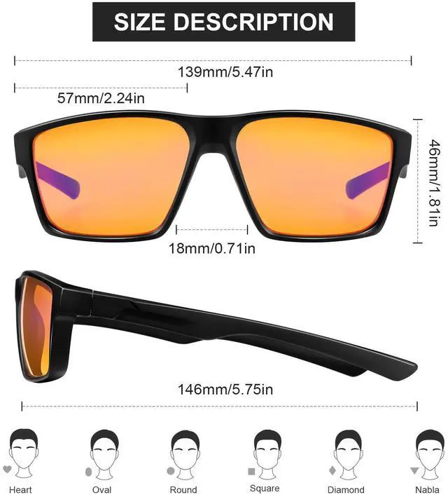 Alt view image 2 of 5 - Okany Blue Light Blocking Glasses for Computer, TV, Gaming Improve Sleep by Naturally Producing Melatonin for Women + Men