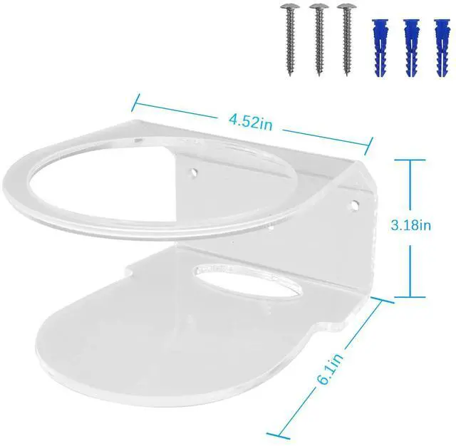 Alt view image 3 of 5 - OkeMeeo Acrylic Wall Mount for TP-Link Deco AX3000 WiFi 6 Mesh System(Deco X55), X55 Pro, X20, X60, X68 (AX3000,AX1800,AX3600)(2 Pack)