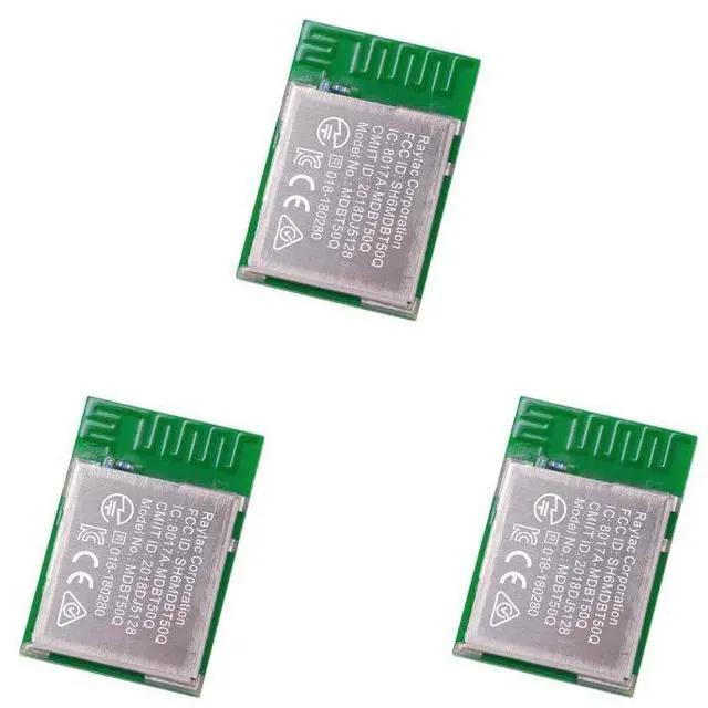 Main image of MDBT50Q-P512K Nordic nRF52833 Solution PCB ANT 42 GPIO Bluetooth Module BT5.2 FCC IC CE Telec KC SRRC (3pcs Pak)