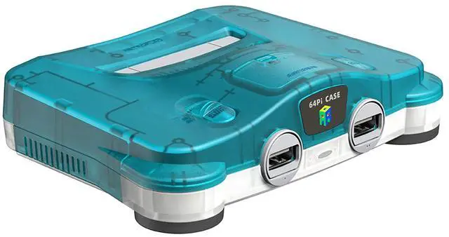 Main image of AKNES Pi 5 Case, RetroFlag Crystal Case for Raspberry Pi 5 with Cooling Fan and Aluminum Heatsinks, SD Card Storage, Safe Shutdown and Safe Reset, MetaData in Emulation Station auto Saved