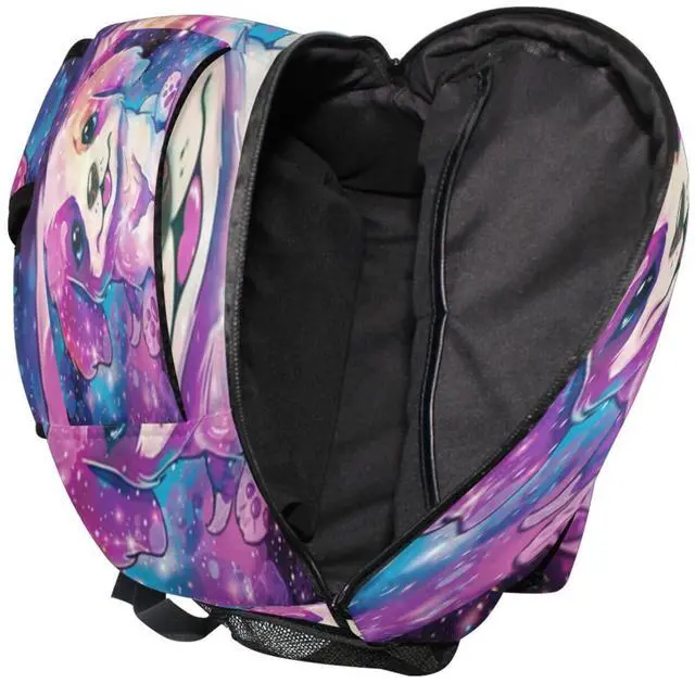 Alt view image 5 of 5 - Kcldeci Toddler Backpack for School puppy dog Pink Galaxy Space Boys Girls Kids School Bags Bookbag Elementary Children Bookbags