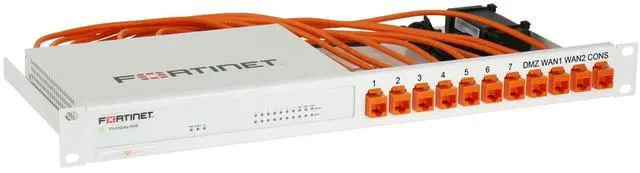 Main image of Rackmount.IT RM-FR-T10 Rack Mount Kit for FortiGate 60E/ 60E-POE/ 60E-DSL/ 61E / 60F / 61F / FortiADC 60F
