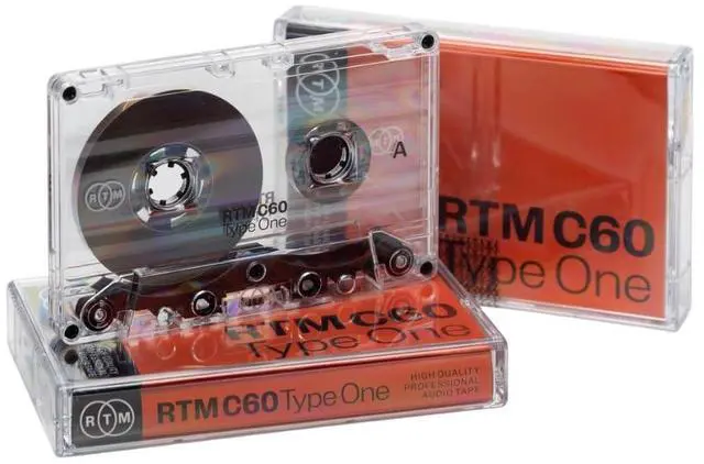 Alt view image 2 of 5 - RTM C60 | Type One 60 Minute Blank Music Cassettes | Ideal for Audio Recording | Studio Quality | Pack of 3 Cassettes