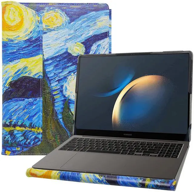 Main image of Alapmk Protective Case for Samsung Galaxy Book 5 Pro 360 16 NP960QHA NP960QHA-KG1US/Samsung Galaxy Book 5 Pro 16 NP960XHA/Samsung Galaxy Book 5 Ultra 16/Samsung Galaxy Book4 Edge NP960XMAA,Starry
