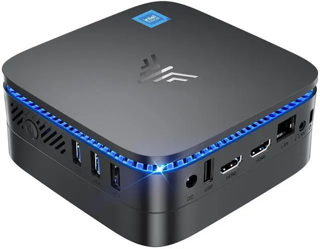Main image of KAMRUI AK1PLUS Mini PC Computer, 12th Alder Lake- N95 up to 3.4 GH, 16GB RAM 512GB M.2 SSD, Mini Desktop Computer, Support 2.5" SSD (up to 2TB), WiFi, BT, 4K, HTPC for Business, Home, Office