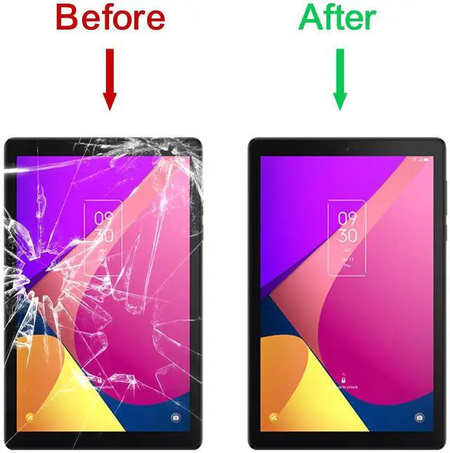 Alt view image 2 of 5 - Vvsialeek New Touch Screen Digitizer Replacement for TCL Tab 8 LE 9137W with Specialized Repair Tools Kit.(with Touch Function) (No LCD Screen)-with OCA Adhesive