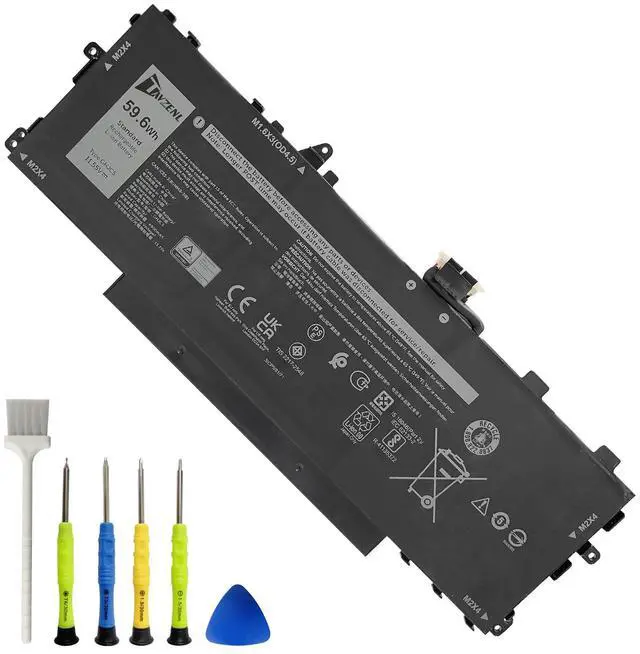 Main image of TAVZENL GHJC5 59.6Wh Battery Replacement for Dell Latitude 9430 2-in-1 9420 2-in-1 Series Latitude 9430 9420 Series 3VV58 0JJ4XT 0VTH85 11.55V 4900