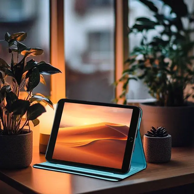 Alt view image 4 of 5 - smauncucn Case for Samsung Galaxy Tab S9 FE 5G 10.9 Inch/Tab S9 11 Inch 2023,Wallet PU Leather Folio Cover Multi-Angle Stand with Auto Wake/Sleep,Dream Catcher