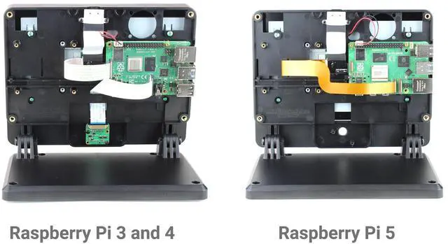 Alt view image 3 of 5 - SmartiPi Touch Pro 3 - Compatible with Raspberry Pi Touch Display 2