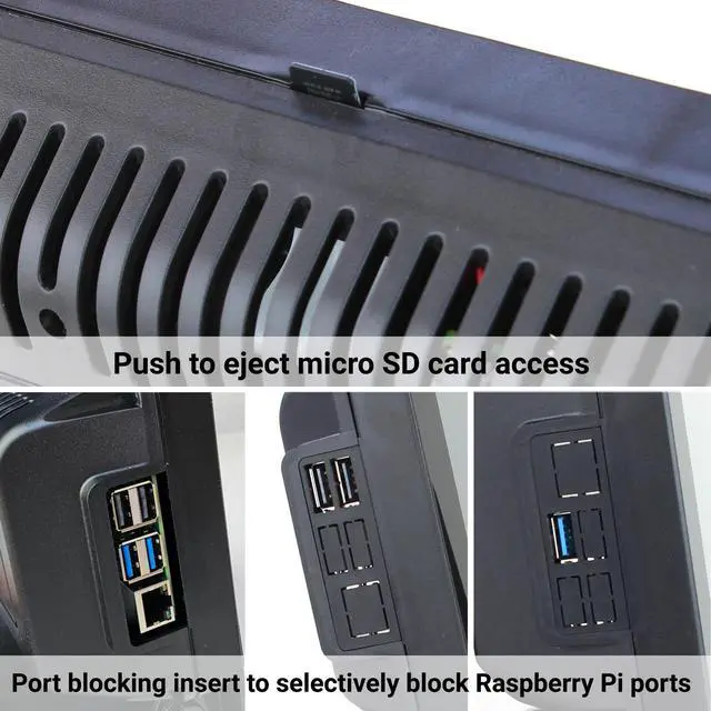 Alt view image 4 of 5 - SmartiPi Touch Pro 3 - Compatible with Raspberry Pi Touch Display 2