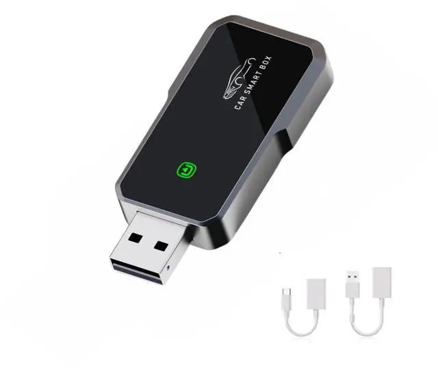Main image of 2025 Wireless CarPlay Adapter,Compatible with iPhone iOS 10+, Plug & Play, No Lag, Converts Wired to Wireless, Dual-Band Wi-Fi 2.4/5.8GHz & Bluetooth for Smooth Connection, for Cars 2015+