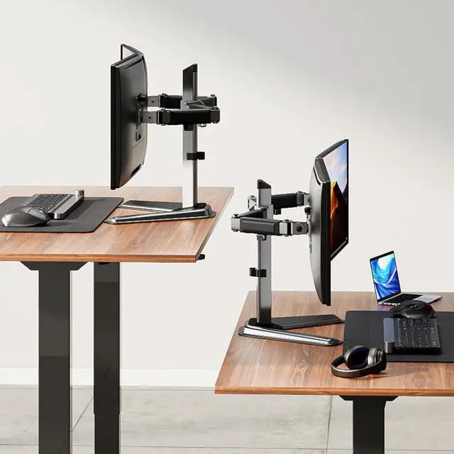 Alt view image 5 of 5 - WALI Monitor Mount for Desk (MF001+MF002N), Trusted Monitor Solutions
