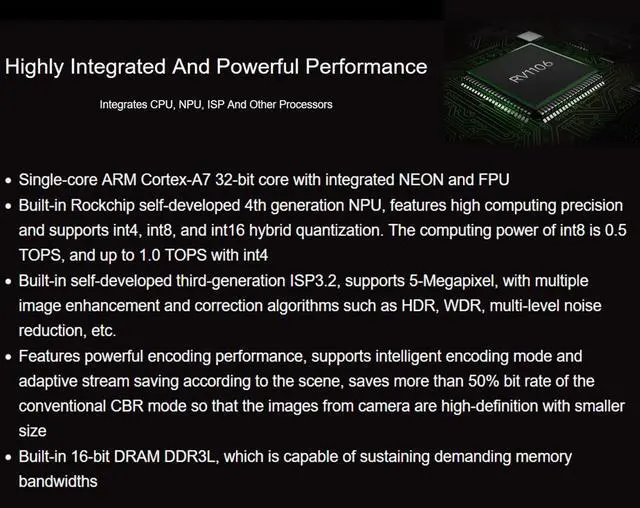 Alt view image 4 of 5 - Luckfox Pico Ultra RV1106G3 Linux Micro Development Board, Integrates ARM Cortex-A7/RISC-V MCU/NPU/ISP Processors, Input 5M @30fps, 0.5TOPS, Supports int4, int8 and int16 (No WiFi, with 8GB EMMC)