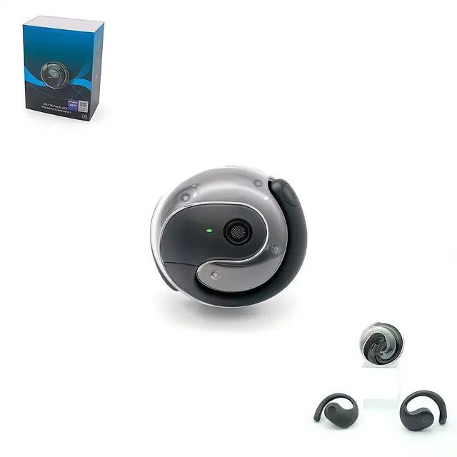 Main image of AI Real-time Language Translation Headset, with a Variety of Powerful AI Functions, Supports Real-time Translation in Various Languages to Enhance Your Business Working Experience. (01 Black)