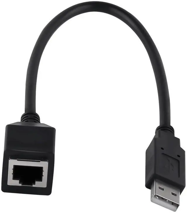 Main image of XTPTFABS RJ45 Keyboard to USB Converter v1.0 Cable Compatible with IBM Model M Terminal Keyboards
