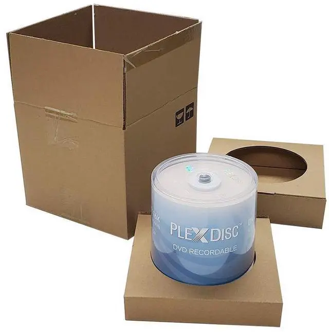 Alt view image 2 of 5 - PlexDisc DVD+R 4.7GB 16x Branded Recordable Media Disc - 100pk Cake Box (FFP) 63C-815-BX