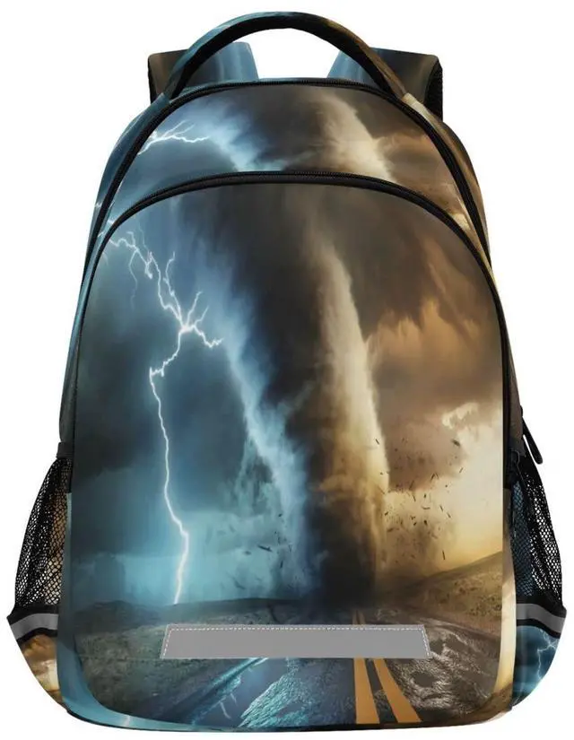 Main image of Vozoza Powerful Tornado Backpack for Girls Kids Boys School Bookbags,Student Laptop Backpack Carrying Bag Casual Lightweight Travel Sports Day Packs