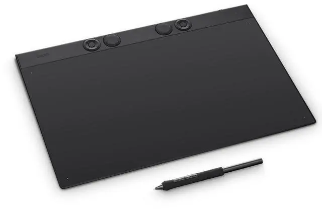 Alt view image 2 of 5 - Wacom Intuos Pro Large Bluetooth Professional Graphic Drawing Tablet with Pro Pen 3, Compatible with Mac, Windows - 2025 Edition