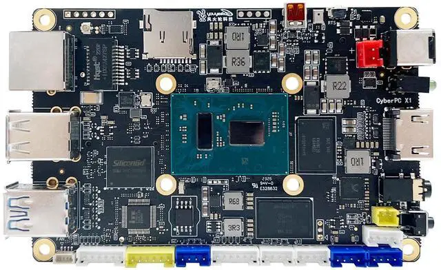 Main image of youyeetoo X1 - N5105 x86 Windows Linux Single Board Computer - Mini PC - Dual 4K Media Server- Dual M.2 Slots Support 2280 NVMe mSATA SSD/WiFi 6 Moudle - PCIE 3.0,NFC (X1(8GB RAM+256GB eMMC))