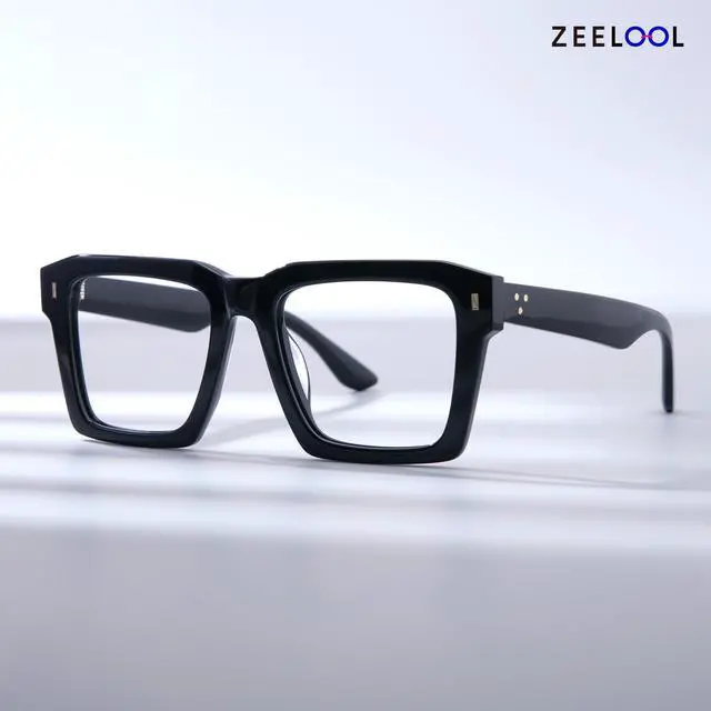 Alt view image 2 of 5 - Zeelool Stylish Square Blue Light Blocking Glasses for Men Computer Glasses Kenish ZJGA634947-07 Black