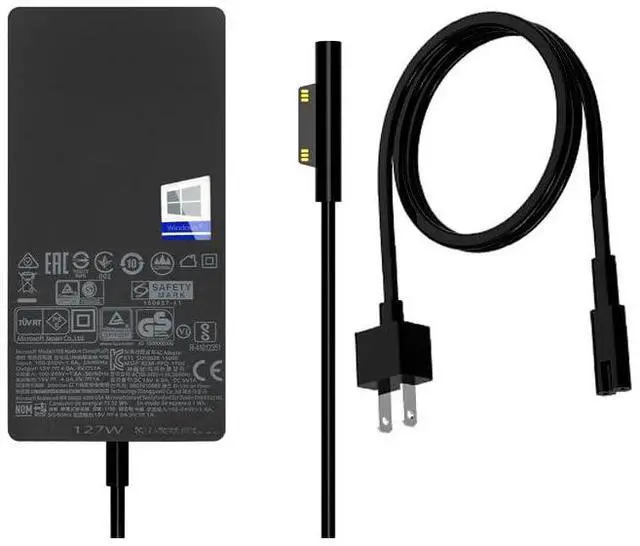 Alt view image 2 of 5 - Ac Charger-127W for Original Surface Book 3 Surface Book 2 Windows Surface Laptop Studio 2 1,Pro/Go Windows Laptop