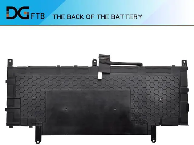 Alt view image 3 of 5 - DGFTB N7HT0 New Laptop Battery for Dell Latitude 9510 9520 / Latitude 9520 2-in-1 Series TVKGH V5K68 N2NLL HYMNG 08NFC7 N2NLL N7HTO 0PKW00 089GNG 0HYMNG (7.6V 52Wh/6500mAh/4-Cells)