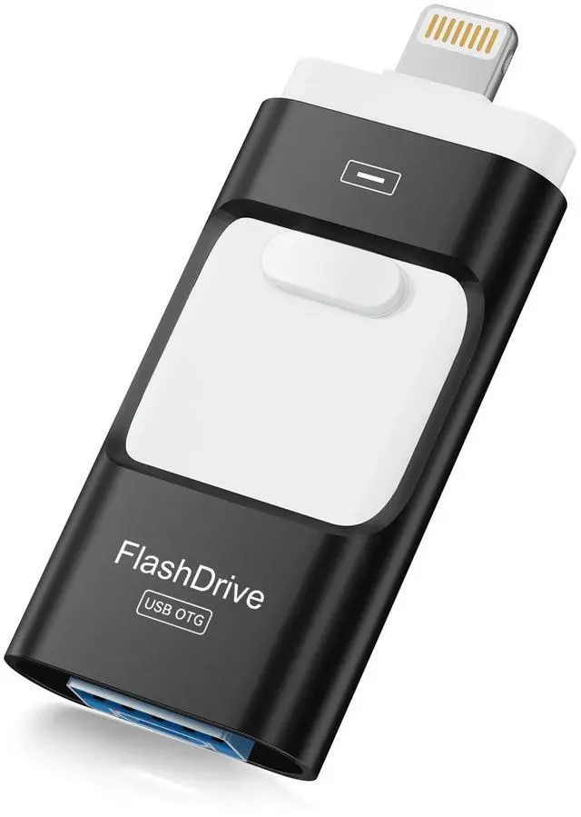Main image of MFi Certified 512GB iPhone Flash Drive, Photo Stick Memory Stick for iPhone iPad, USB Thumb Drive for Photos Videos Transfer & Backup, External Storage Compatible for iPhone/Android/PC/Mac (Black)