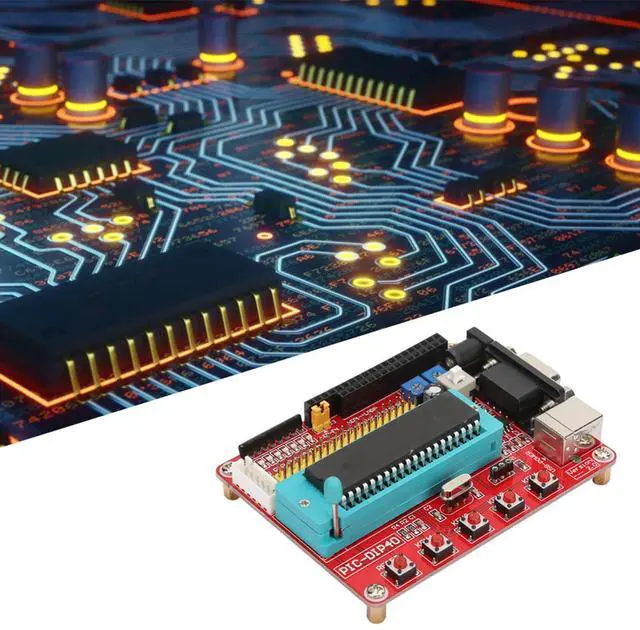Alt view image 5 of 5 - 8051 Microcontroller Development Board with Pic16F877A and RS232 Interface for Learning