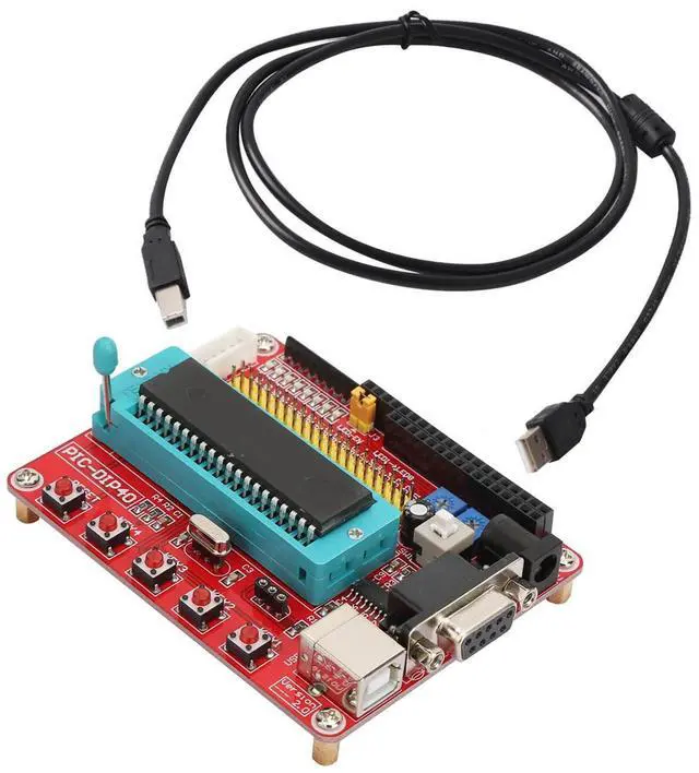 Alt view image 3 of 5 - 8051 Microcontroller Development Board with Pic16F877A and RS232 Interface for Learning